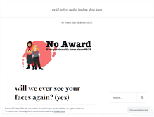 Tablet Screenshot of no-award.net